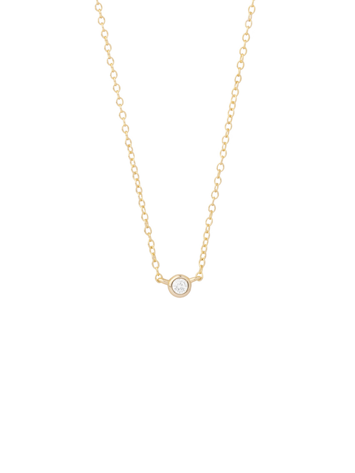 Collar Dije Mini Zirconia