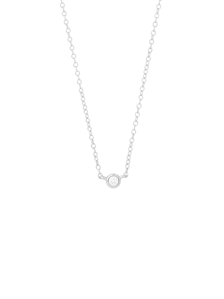 Collar Dije Mini Zirconia