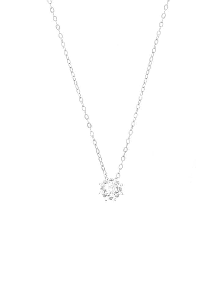 Collar Con Dije Zirconia