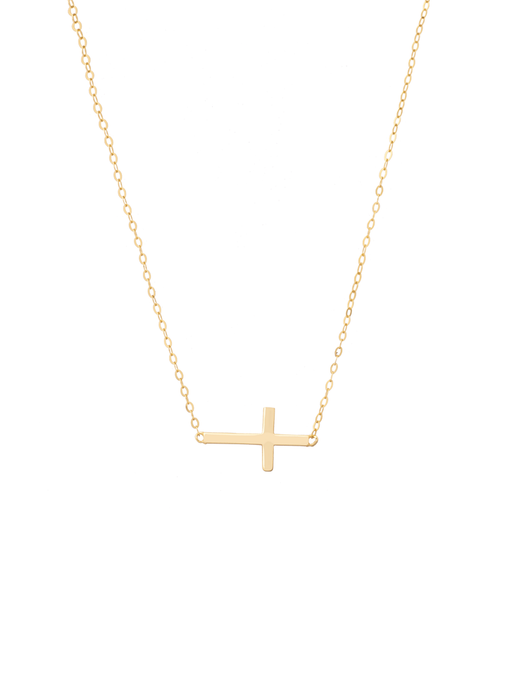 Collar Con Cruz Horizontal