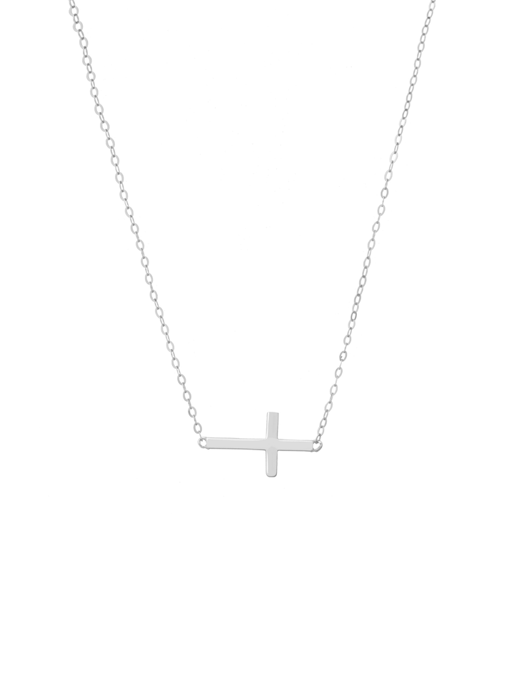 Collar Con Cruz Horizontal