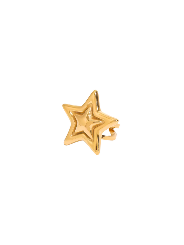 Anillo Estrella Chunky