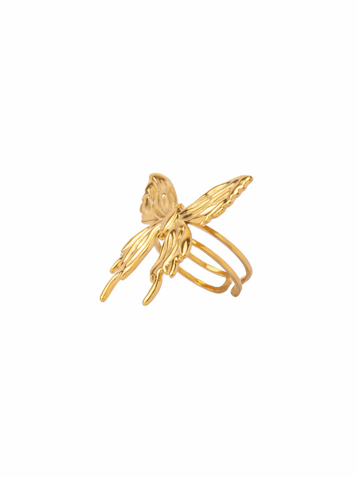 Anillo Mariposa Chunky