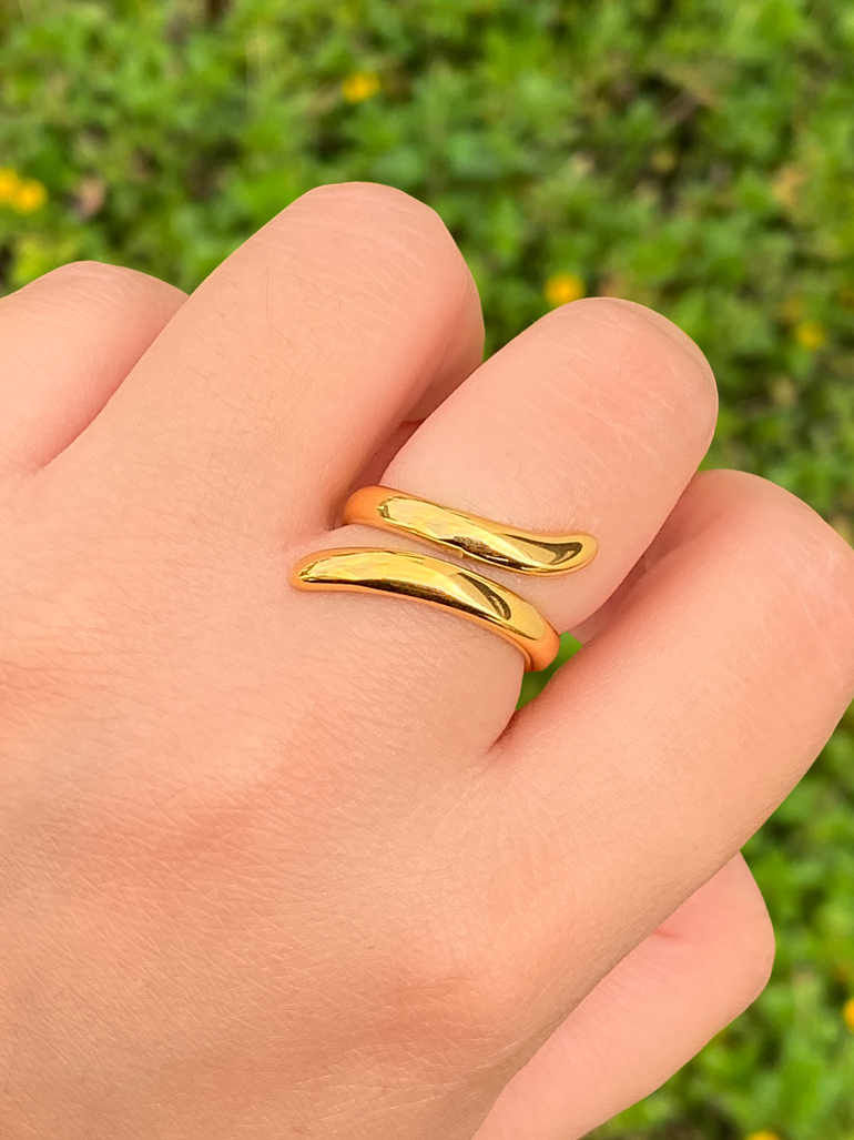 Anillo Cruzado Linea Delgado