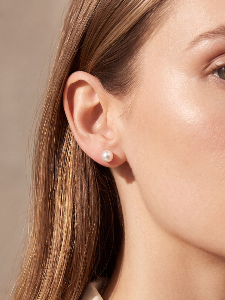 Par Arete Mini Perla 5 mm
