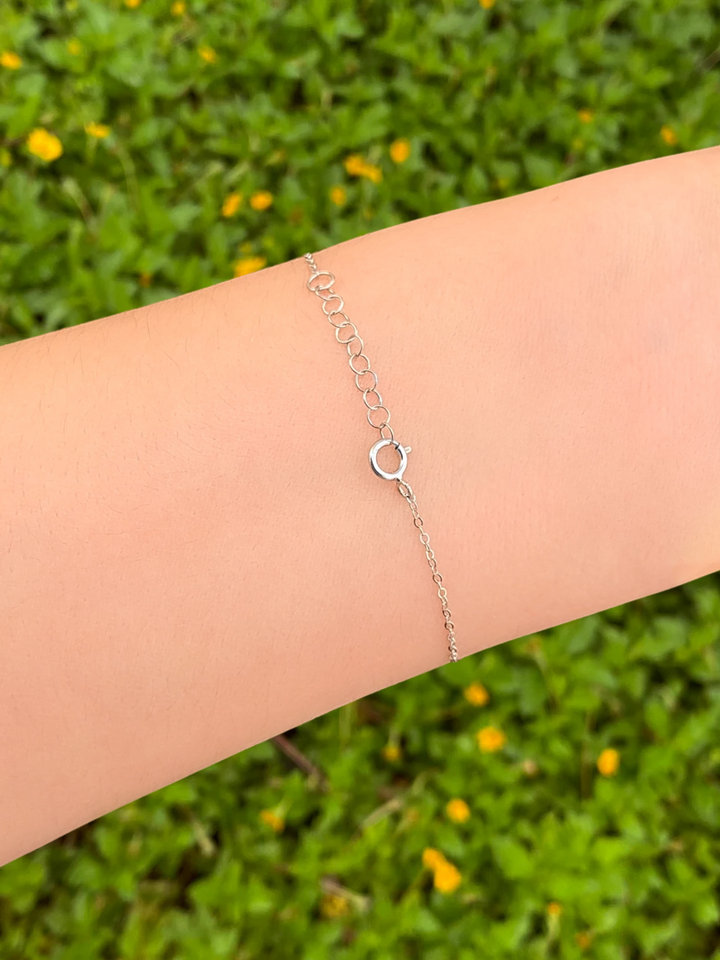 Pulsera Zirconias con Anillo