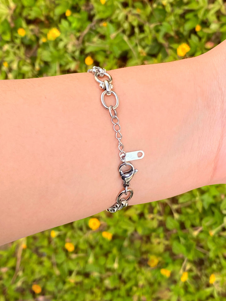 Pulsera Ovalos Enlazados