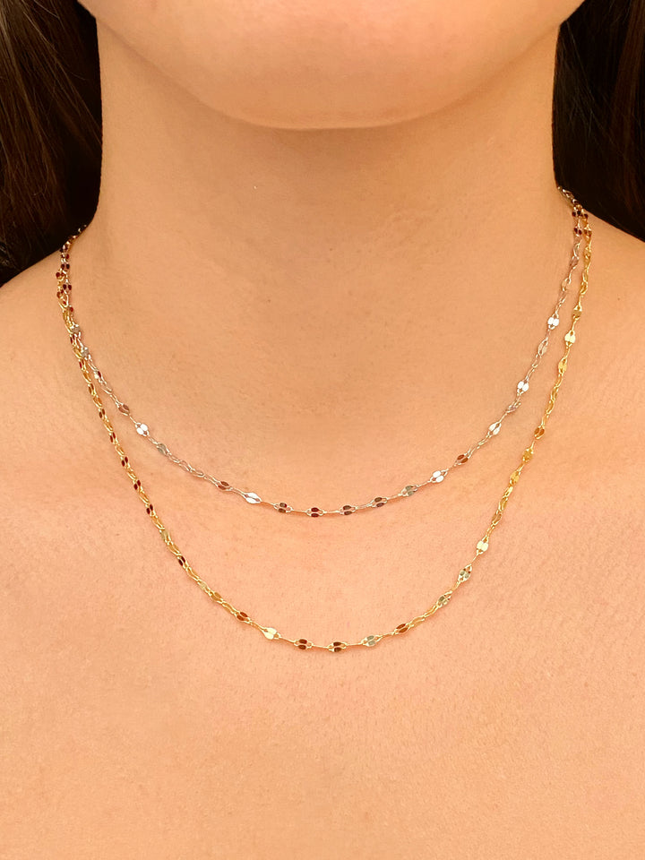 Collar Eslabon Ovalado Bean