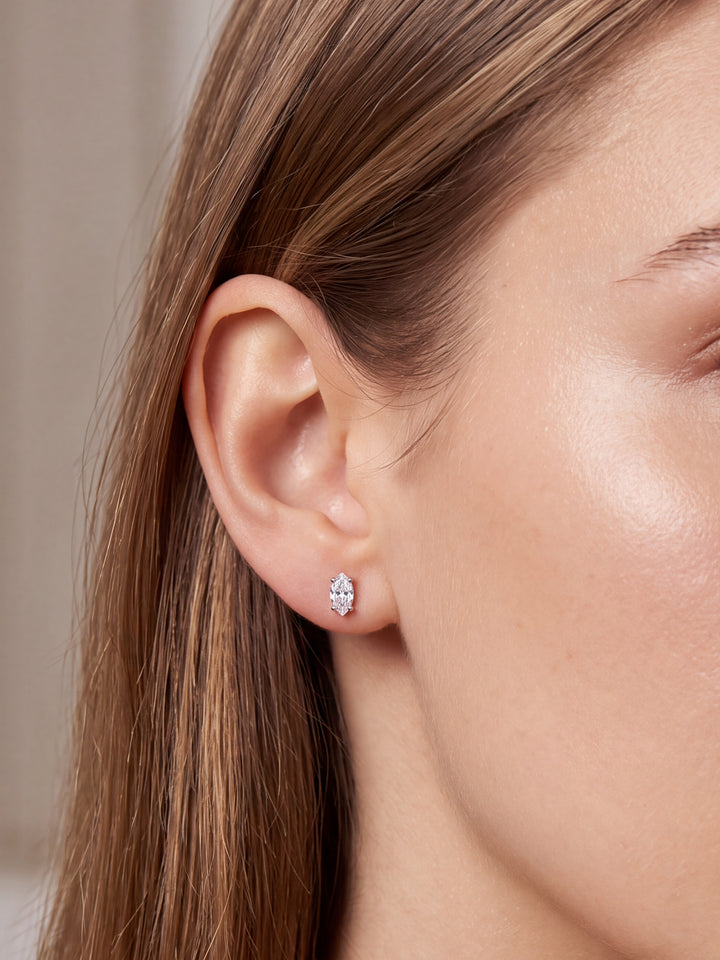 Par Arete Zirconia Forma Marquesa