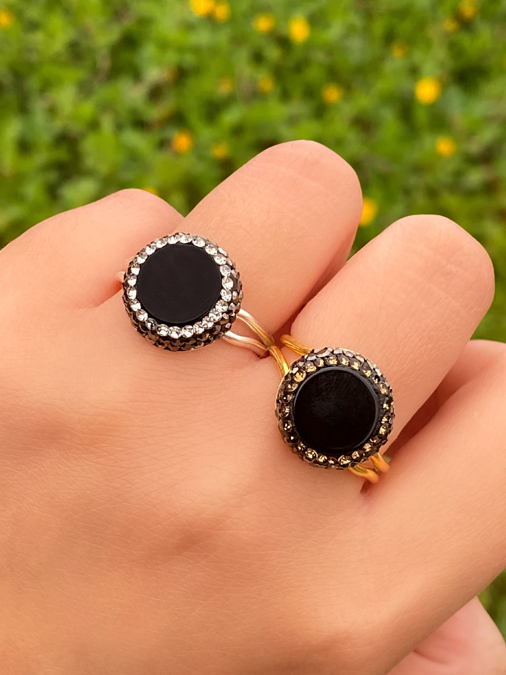 Anillo Con Piedra Onix