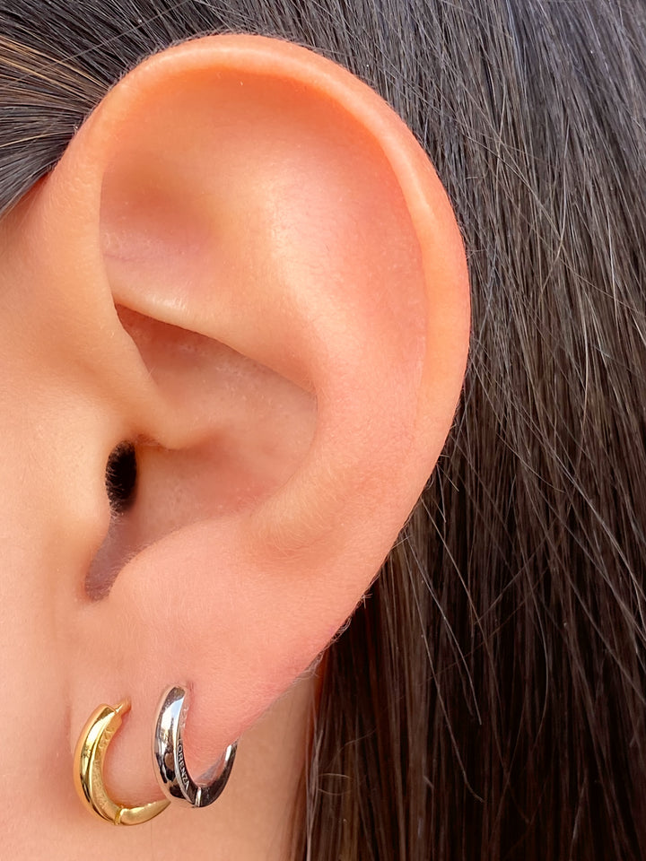 Arracada Gruesa 12 mm