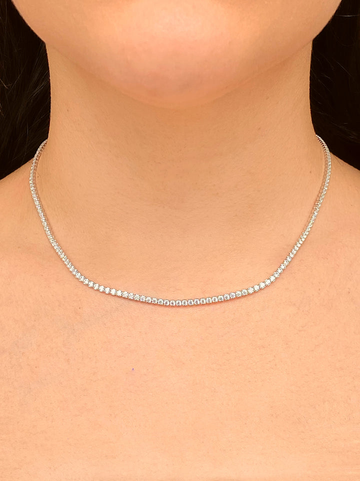 Collar Tennis Zirconias 2 mm
