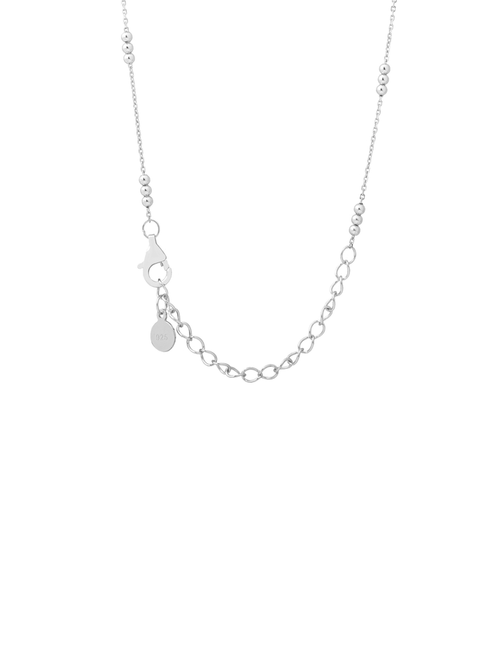 Collar Triple Bolitas Intercaladas