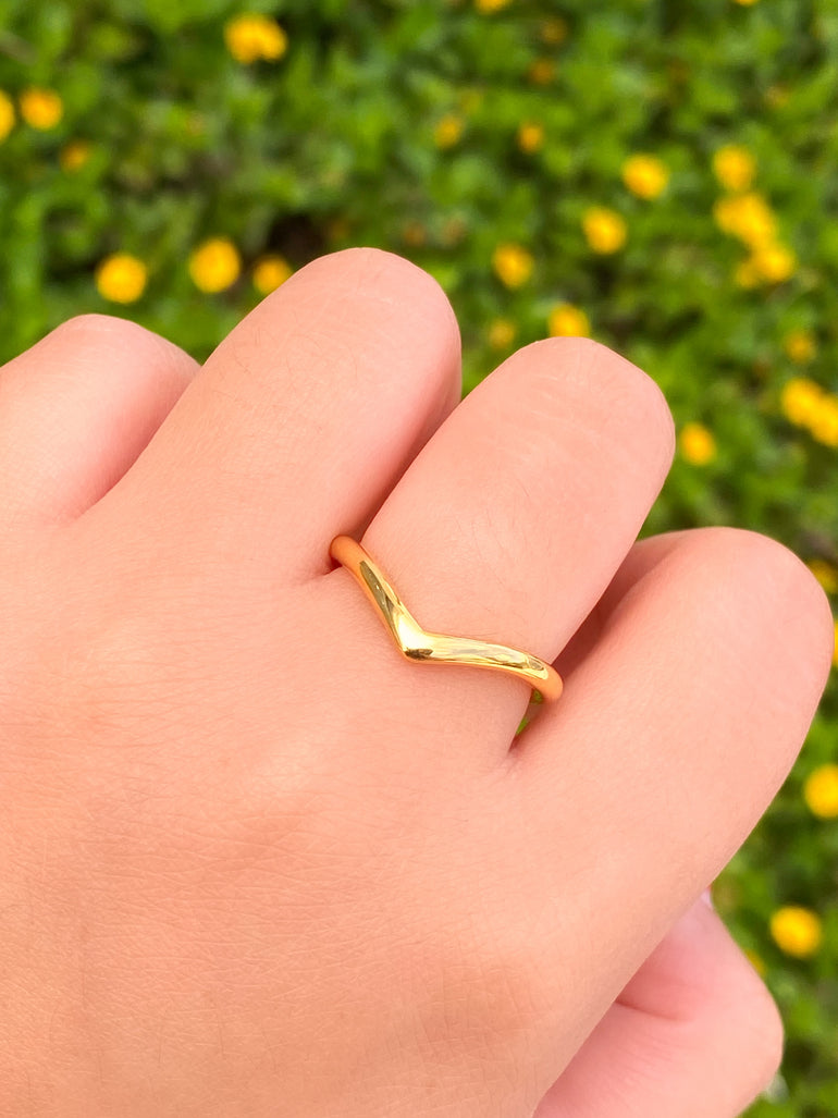 Anillo Delgado Forma V
