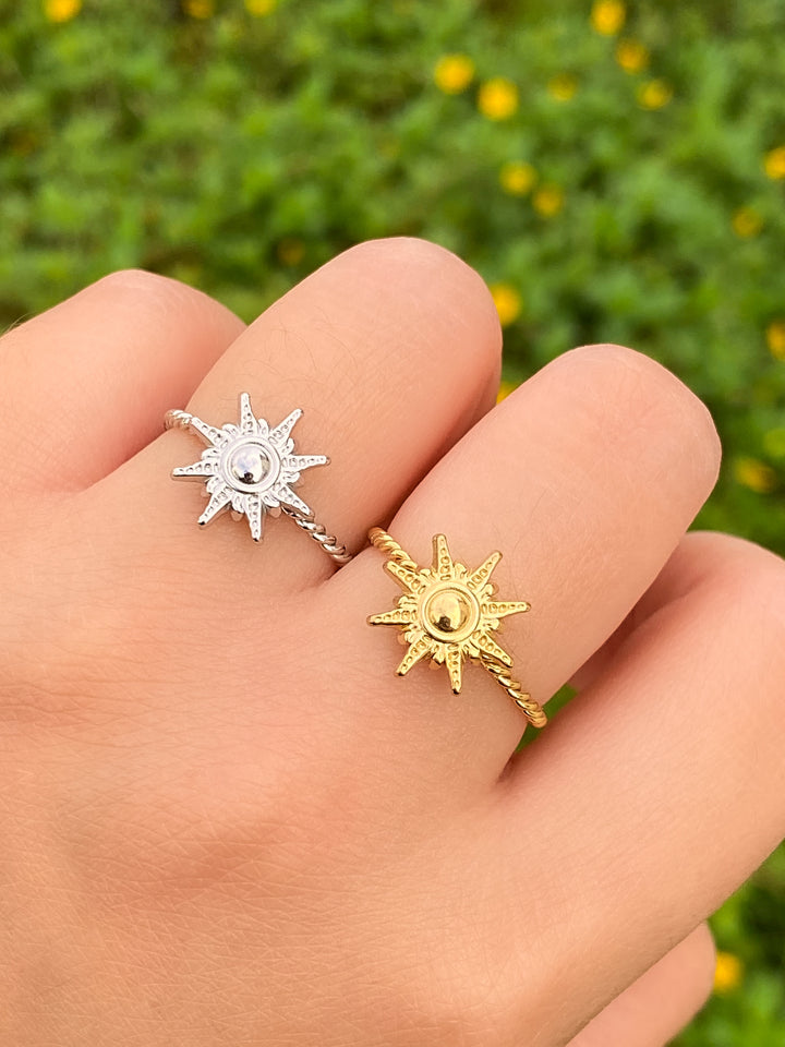 Anillo Sol Ajustable