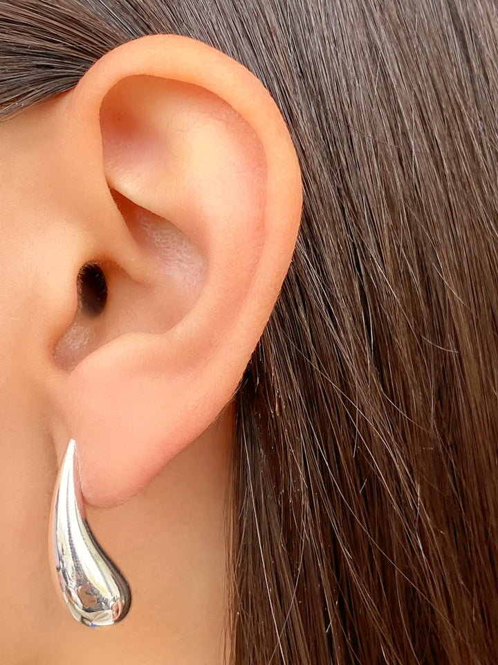 Par Arete Gota Alargada Chica