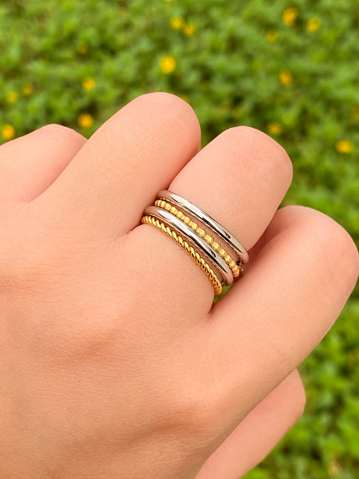 Anillo Cuatro Argollas