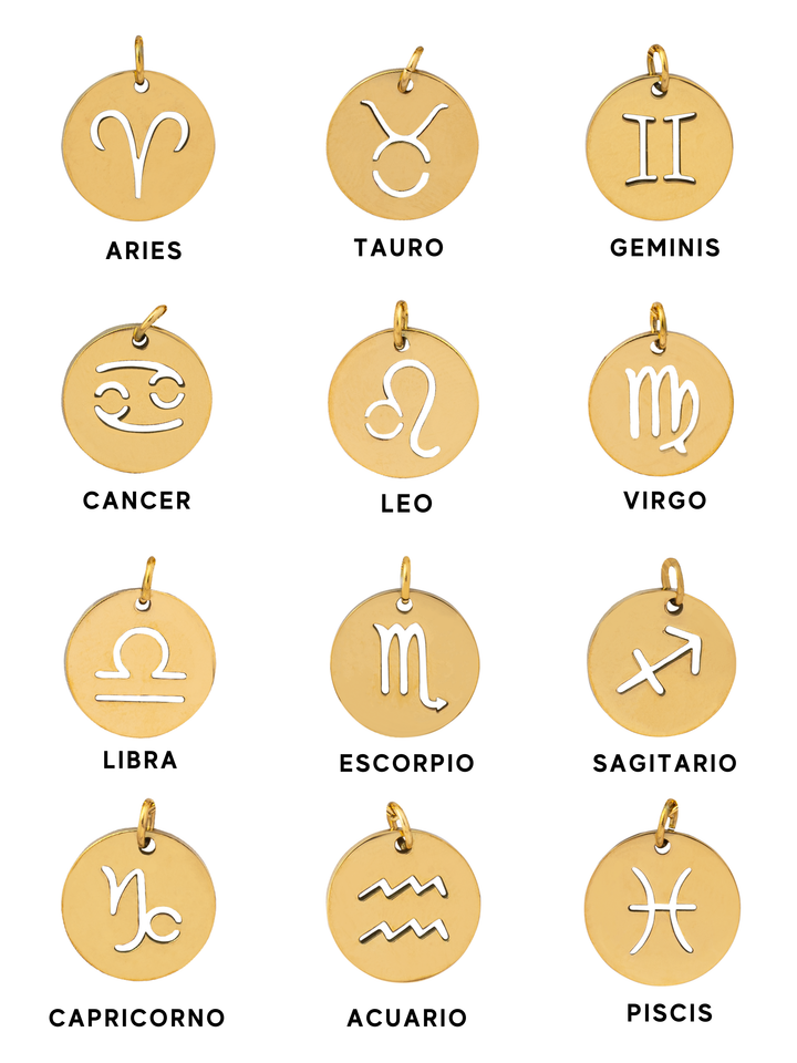 Collar Dije Signo Zodiacal