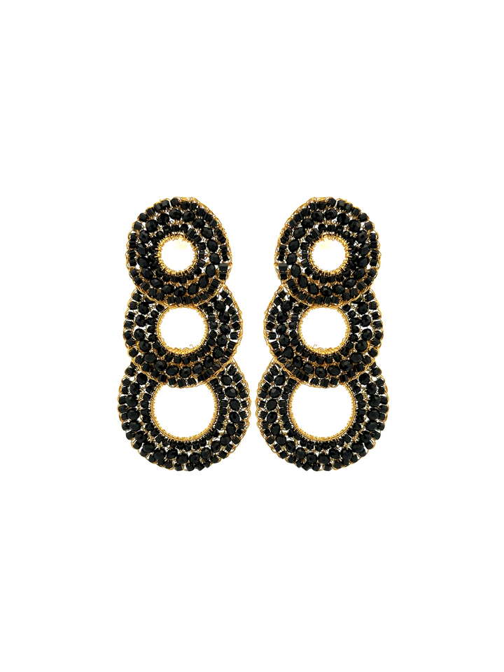 Par Tres Circulos Negros