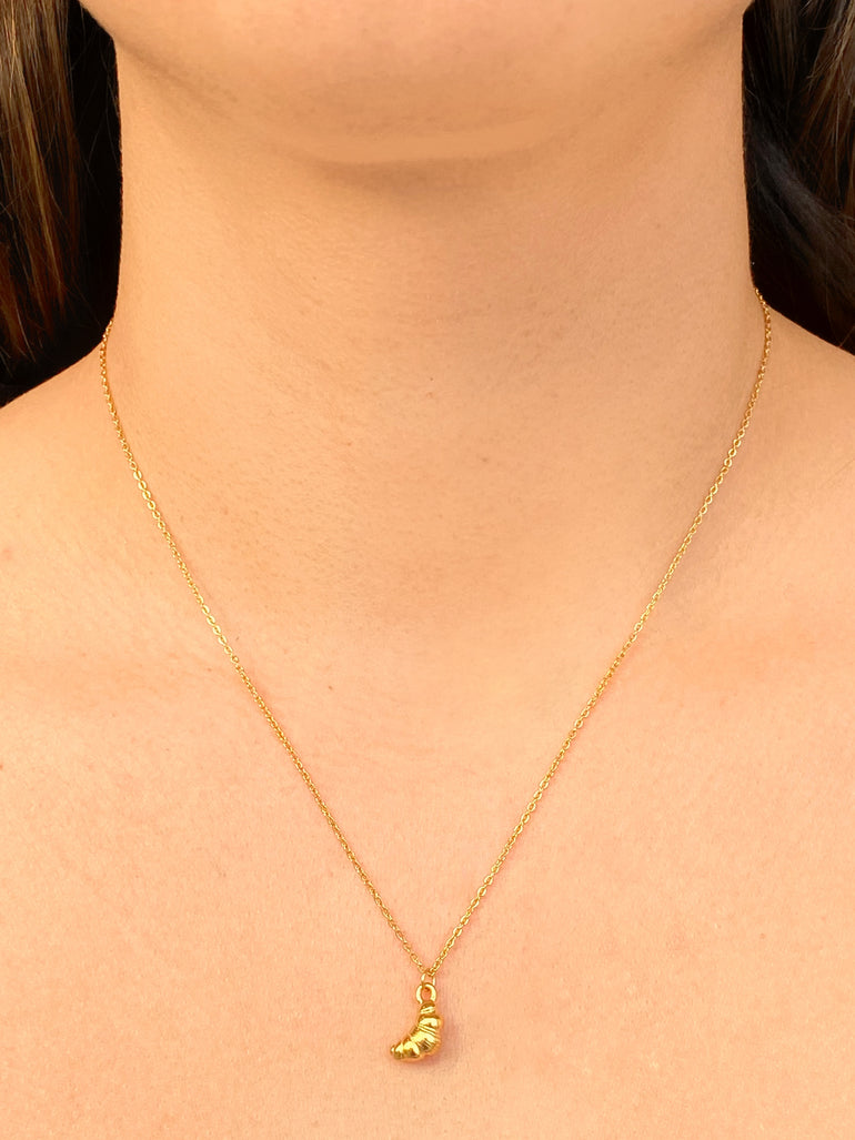 Collar Con Dije Croissant
