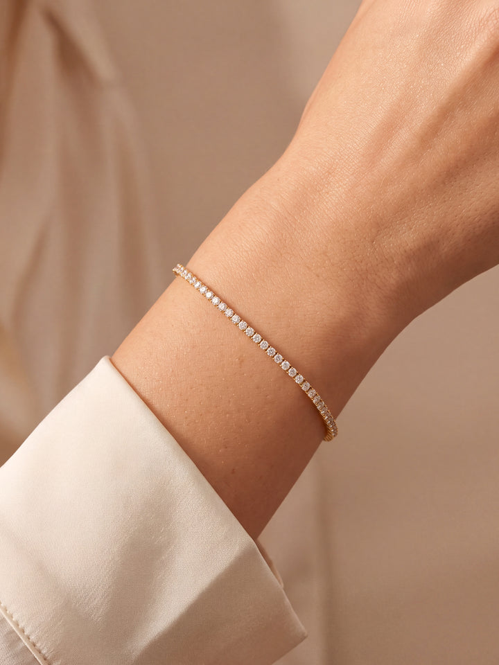 Pulsera Tennis Zirconias 2 mm