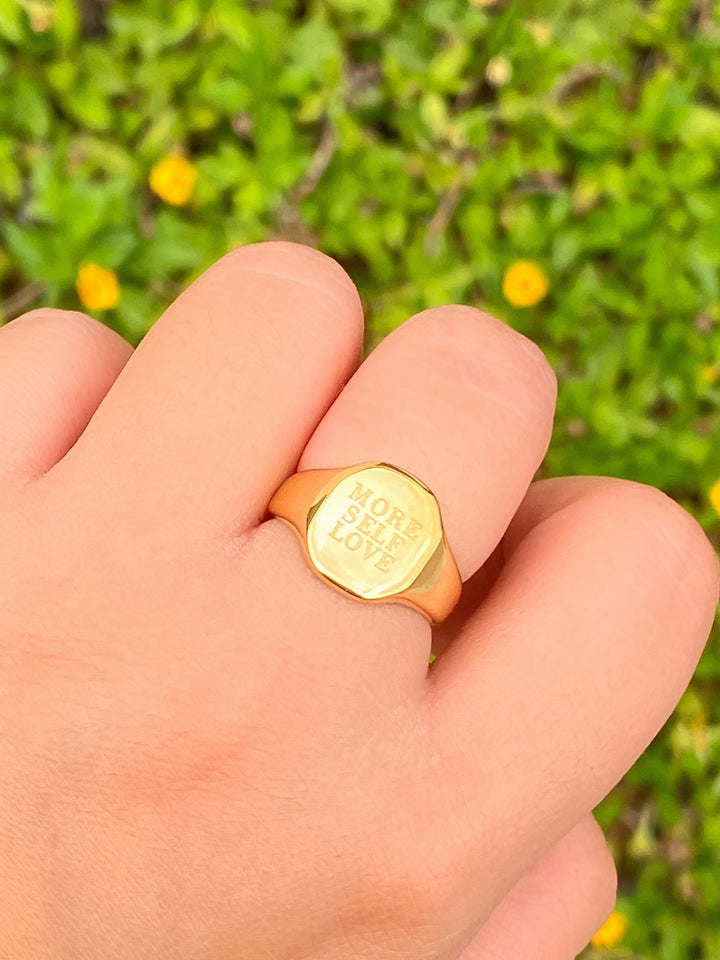 Anillo Sello More Self Love