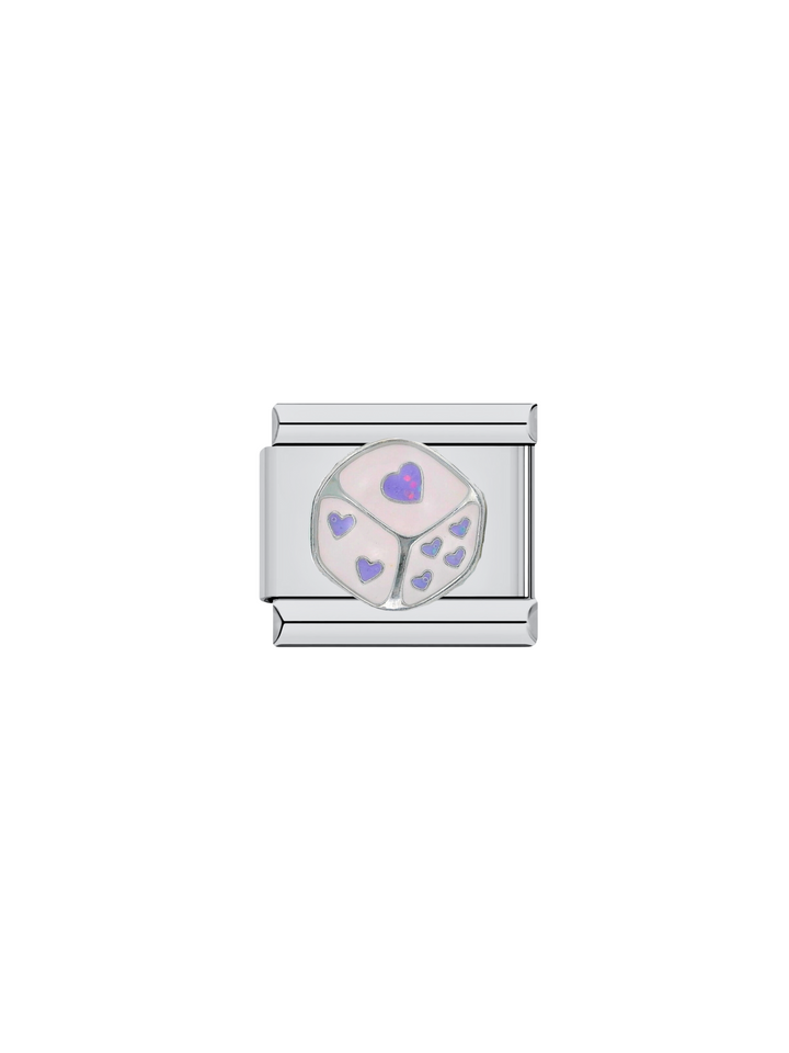 Charm Dado Morado