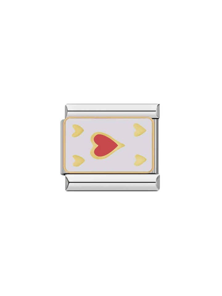 Charm Carta Corazones