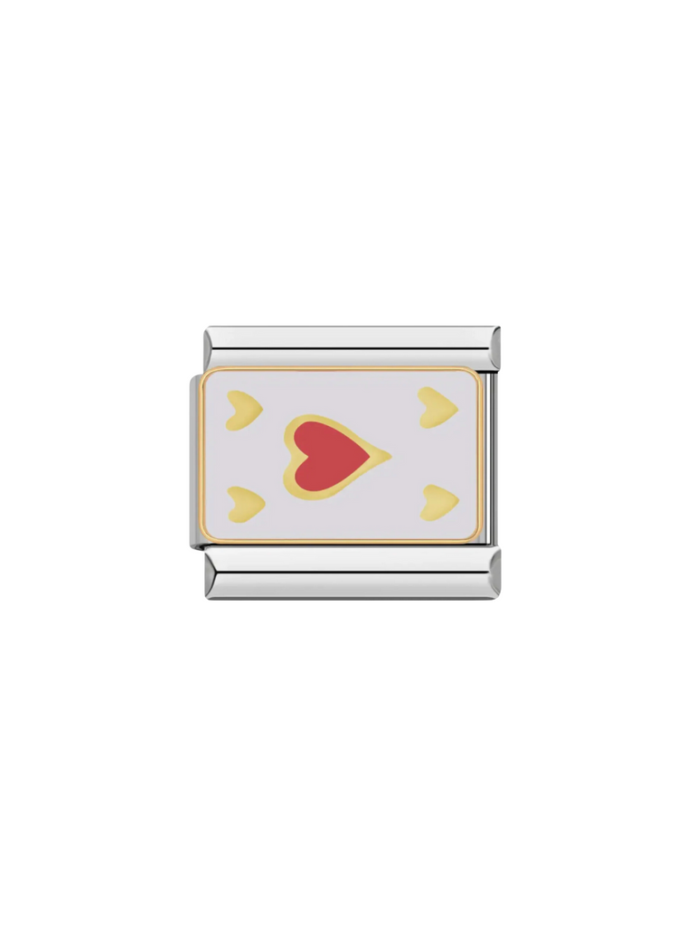 Charm Carta Corazones