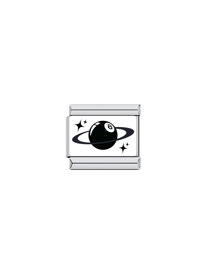 Charm Planeta Bola 8 Con Destellos