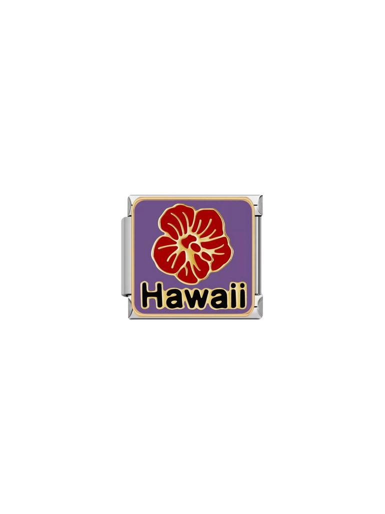 Charm Hawaii Flor Roja