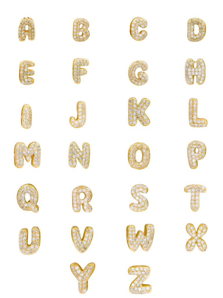 Inicial Mini Bubble Zirconias Dor/Plt