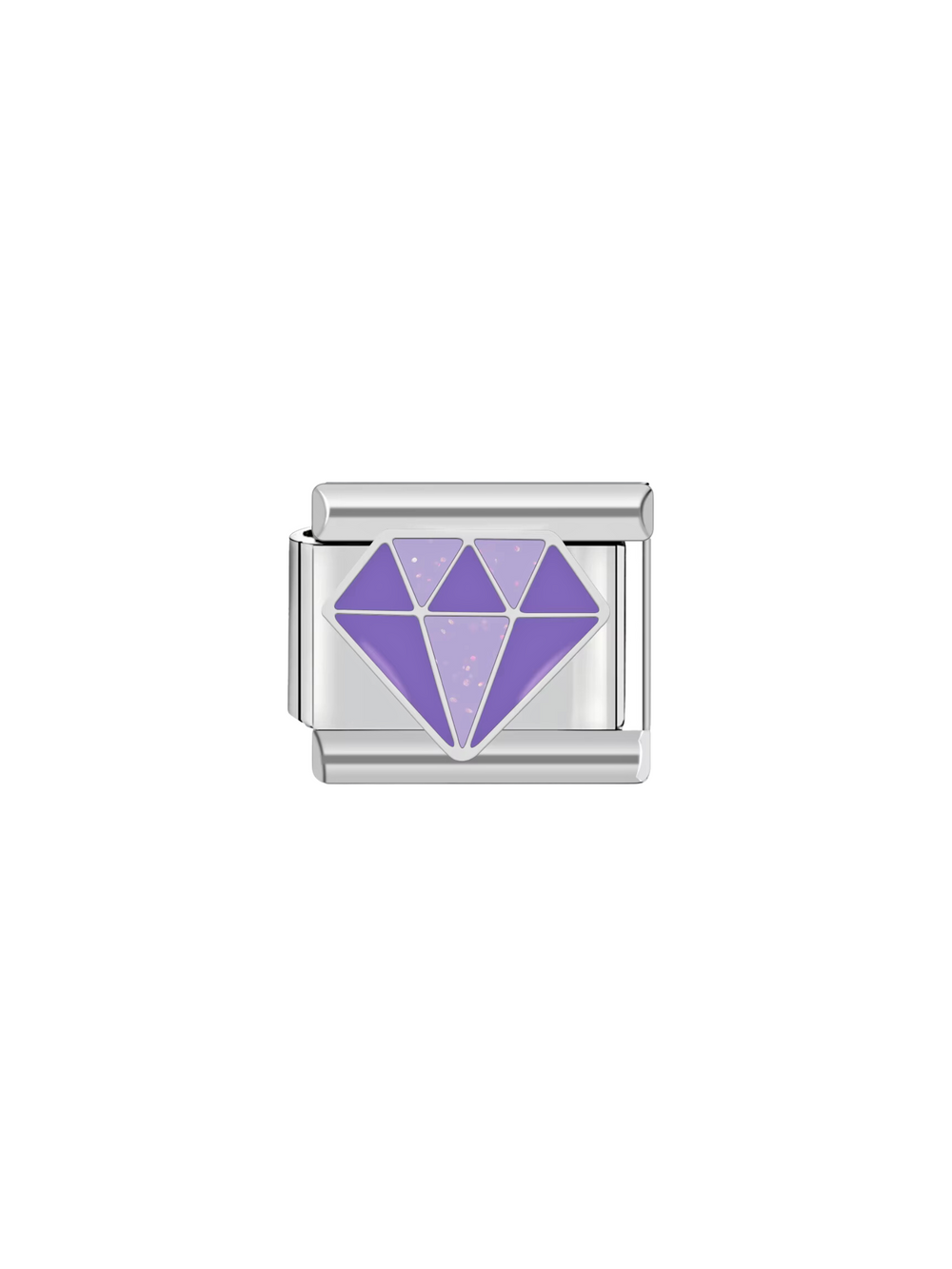 Charm Diamante Morado