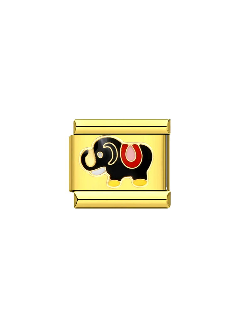 Charm Dorado Elefante