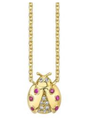 Collar Dije Catarina Zirconias