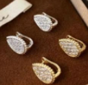 Par Arracada Gota Zirconias