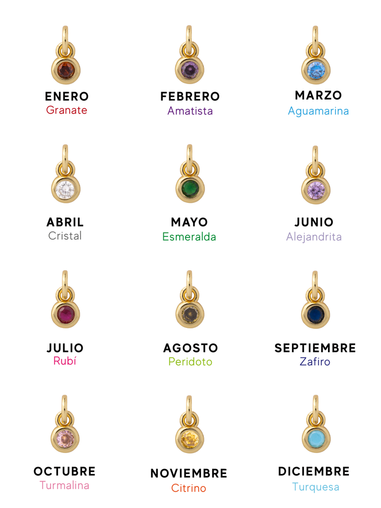 Dije Birthstone Redondo