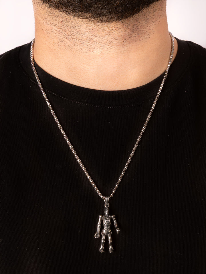 Collar Con Dije Robot
