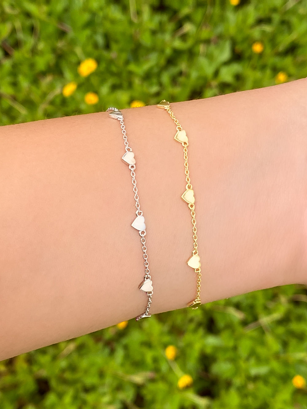 Pulsera Mini Corazones