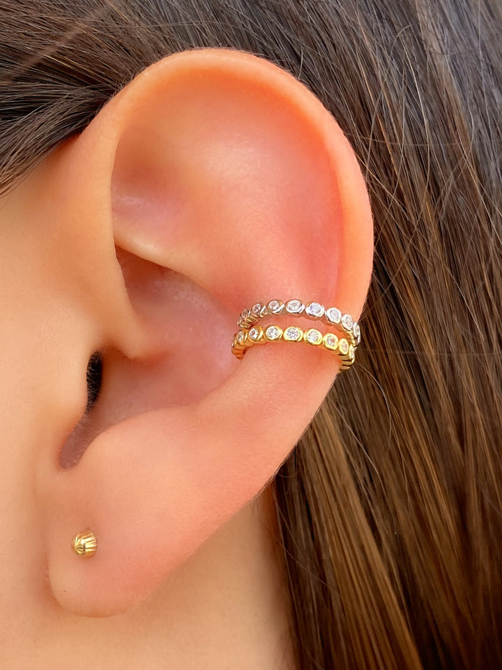 Ear Cuff con Mini Zirconias