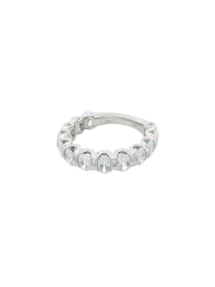 Anillo Churumbela Ovales 1.96 Ct Diamantes Lab Grown