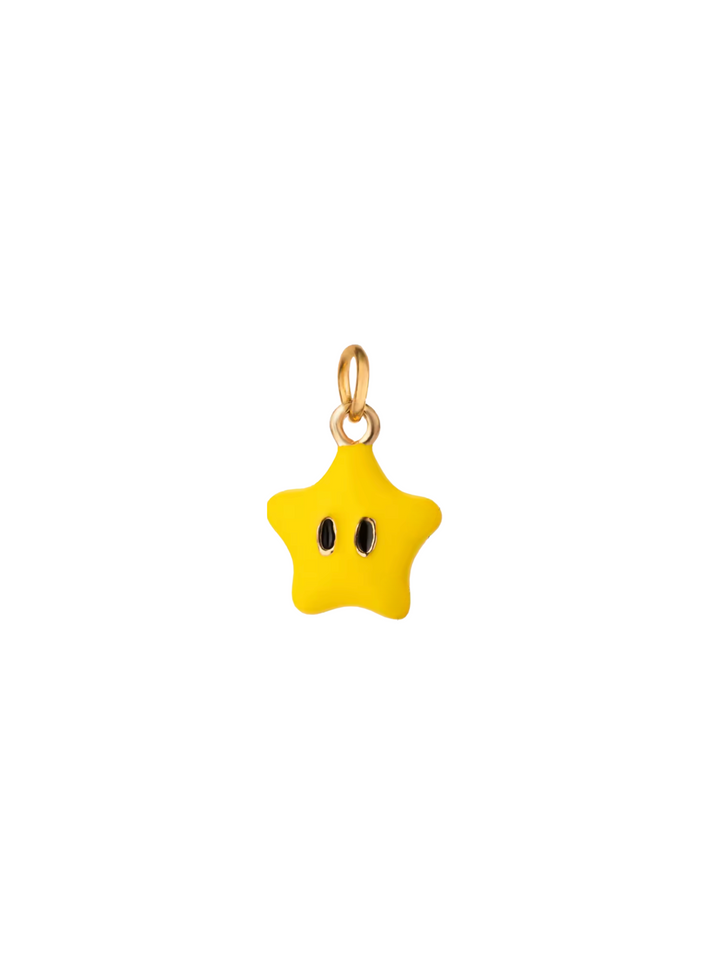 Dije Estrella Amarilla Mario Bros