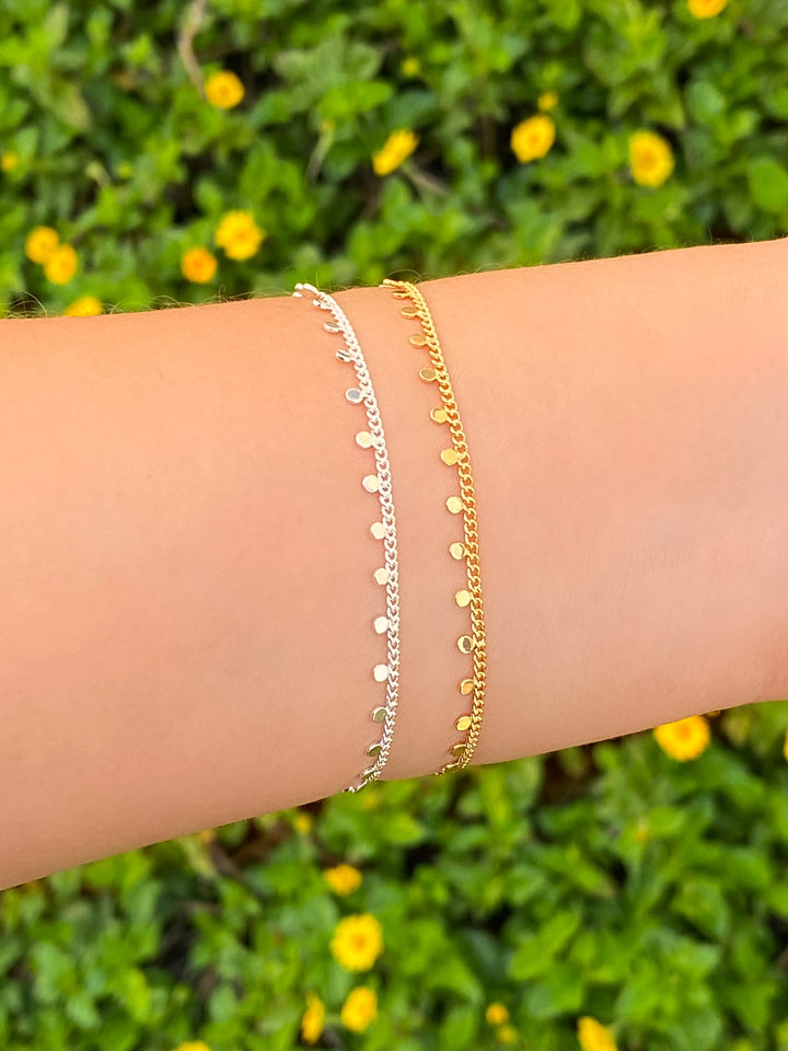 Pulsera Circulos Planchados