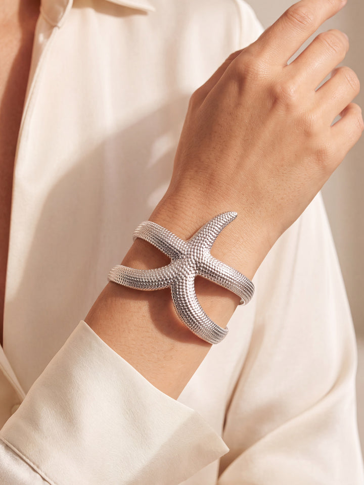 Brazalete Estrella De Mar Chunky