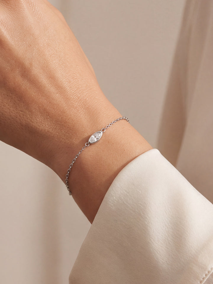Pulsera Con Zirconia Marquesa