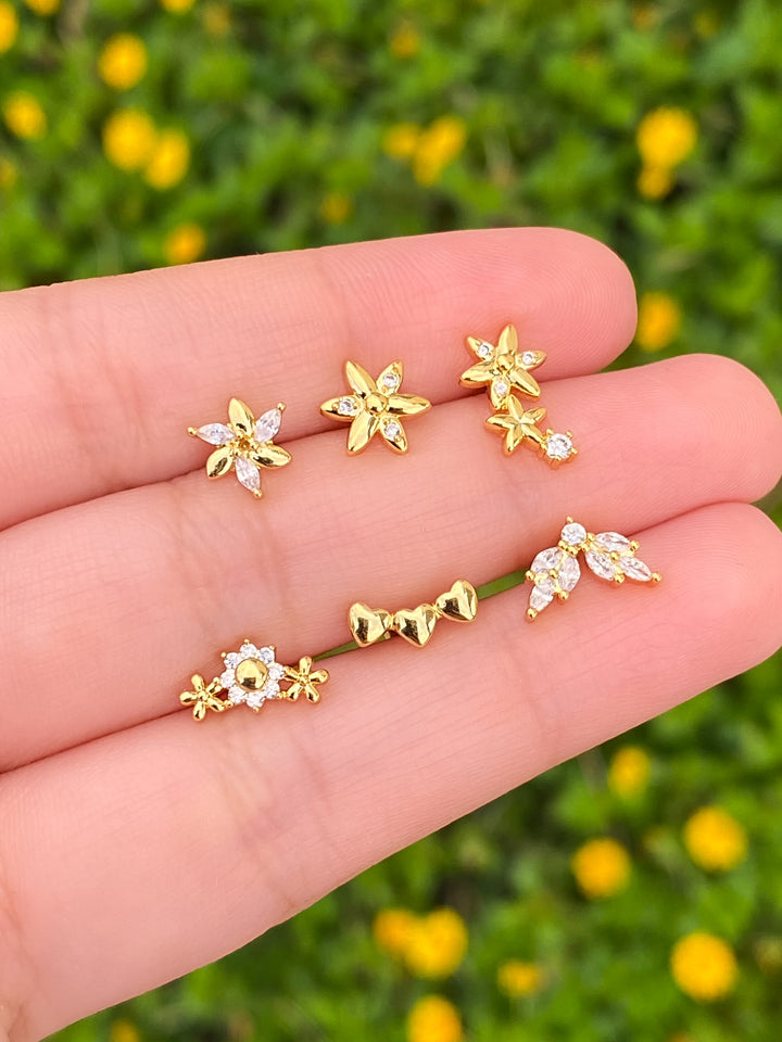 Arete Acero Inoxidable Primera Perforacion