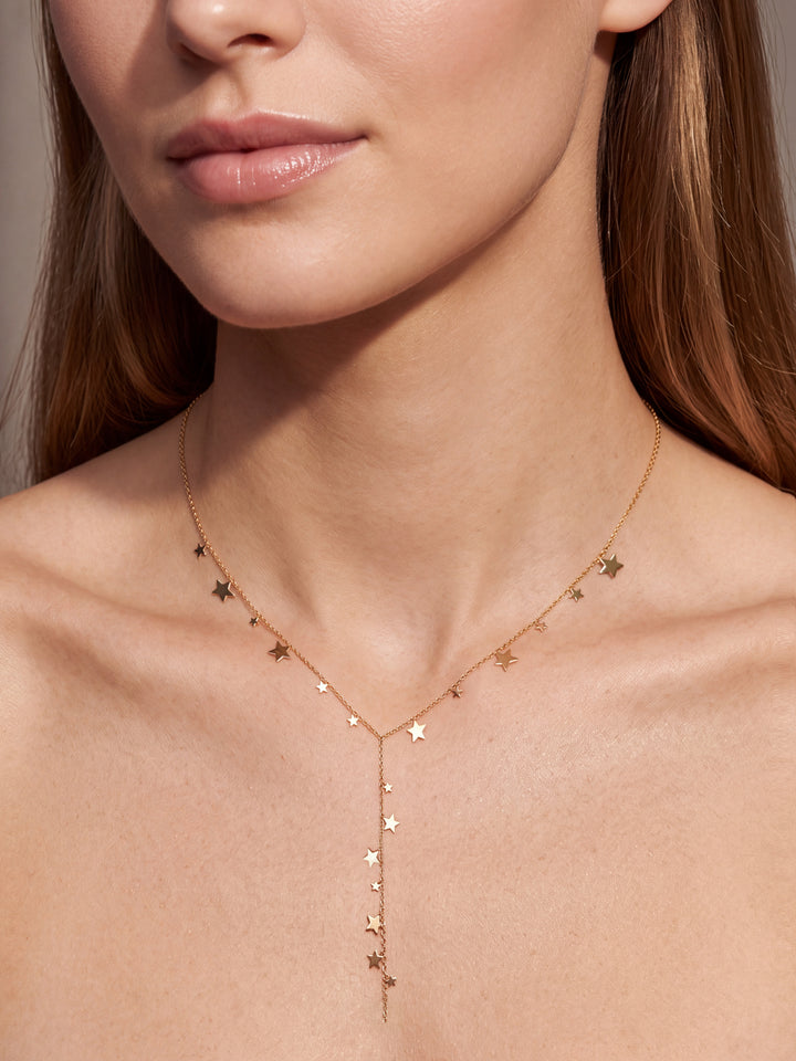 Collar Corbatin Con Estrellas