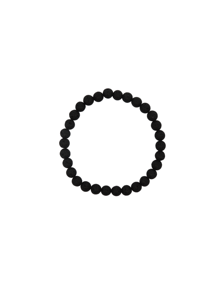 Pulsera Con Piedra De Lava 7 mm