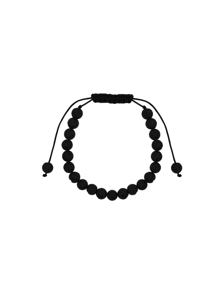 Pulsera Con Piedra De Lava 7 mm