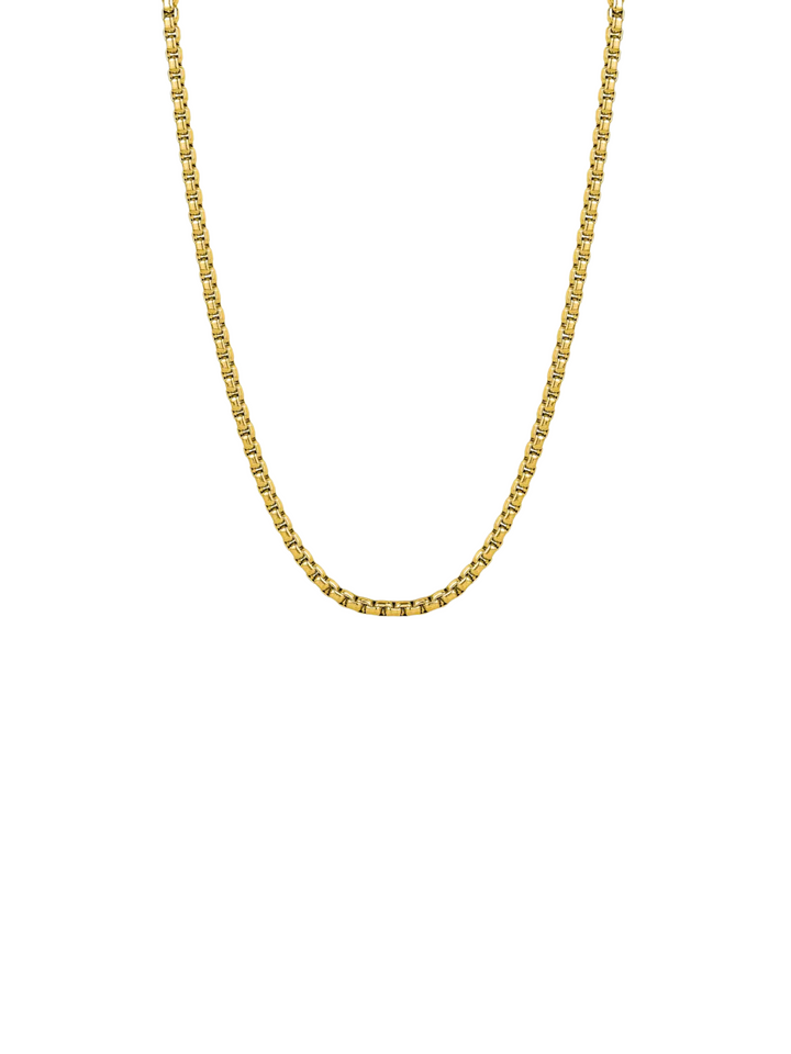 Cadena Eslabon Tejido Cuadrado 2 mm